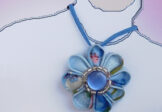 Beaded Blue Necklace